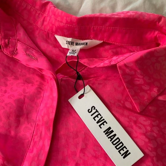 NWT Tie Curious Mini Dress in Pink Glo - Picture 5 of 9